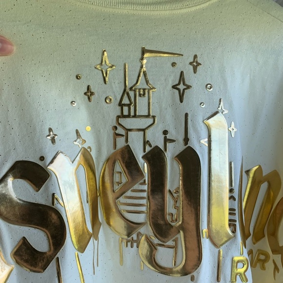 Disneyland Resort Cream and Gold Sweatshirt size xl - Picture 10 of 10